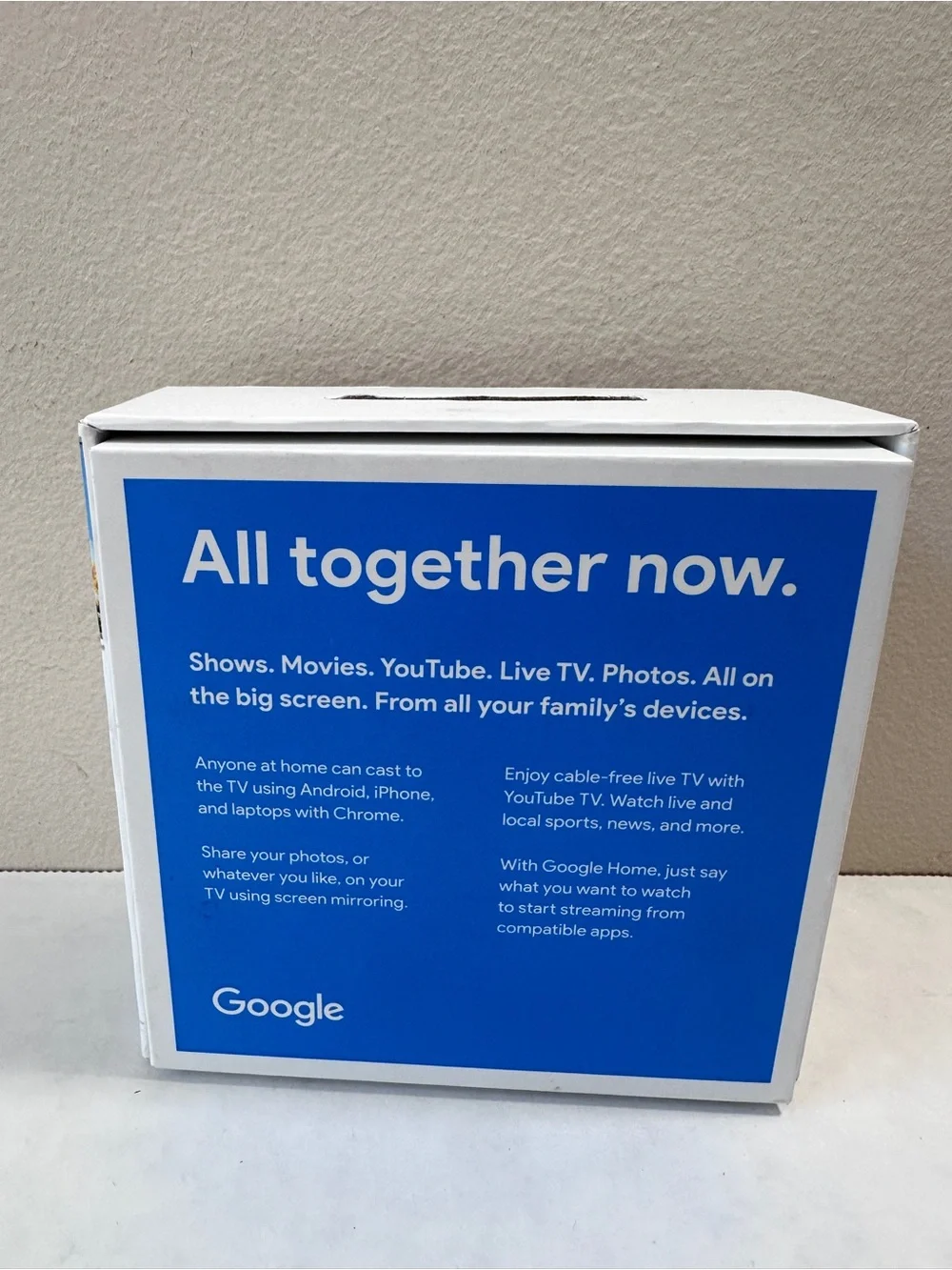 google official chromecast